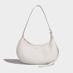 Urban Expressions Ivory Vegan Leather Bag Adjustable Strap 🤍